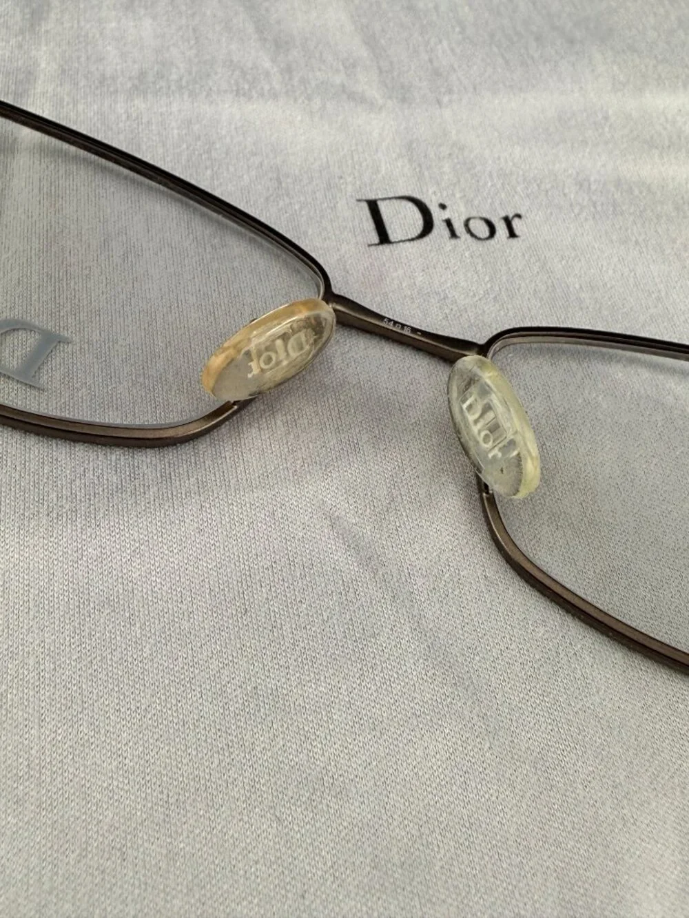 Christian Dior Eyeglass Frames with Demo Lenses, Case, Cloth Card CD3702 A0I